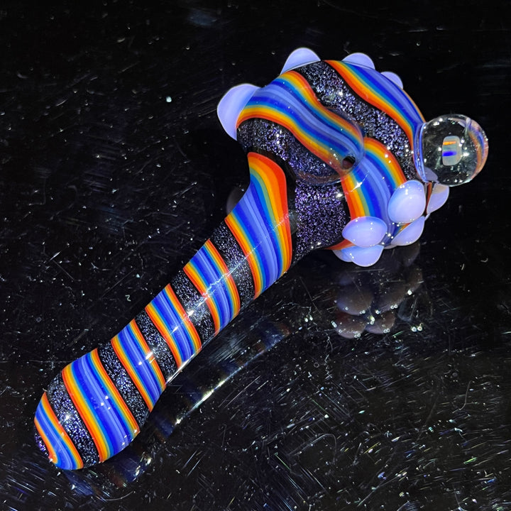 Dichro Opal Marble Pipe Glass Pipe TG   