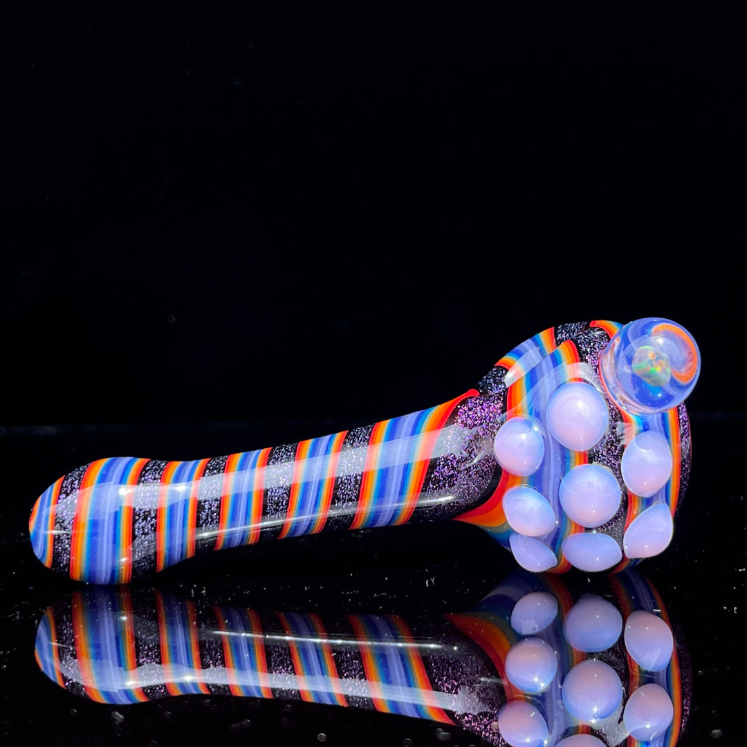 Dichro Opal Marble Pipe Glass Pipe TG   
