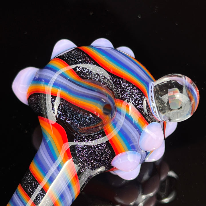 Dichro Opal Marble Pipe Glass Pipe TG   