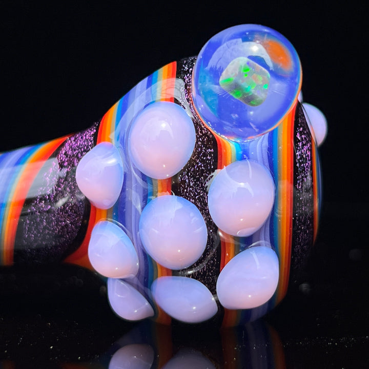 Dichro Opal Marble Pipe Glass Pipe TG   