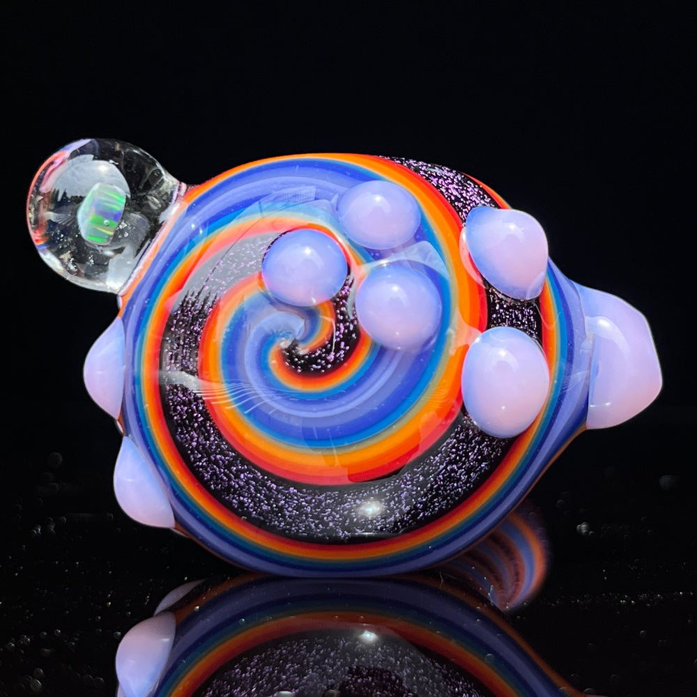 Dichro Opal Marble Pipe Glass Pipe TG   