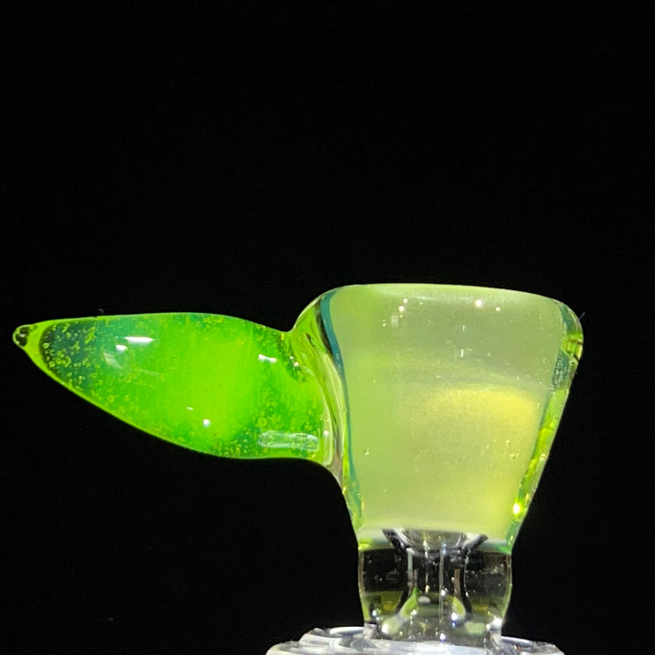 14mm Satin Key Lime UV Martini Pullslide Accessory Tako Glass   