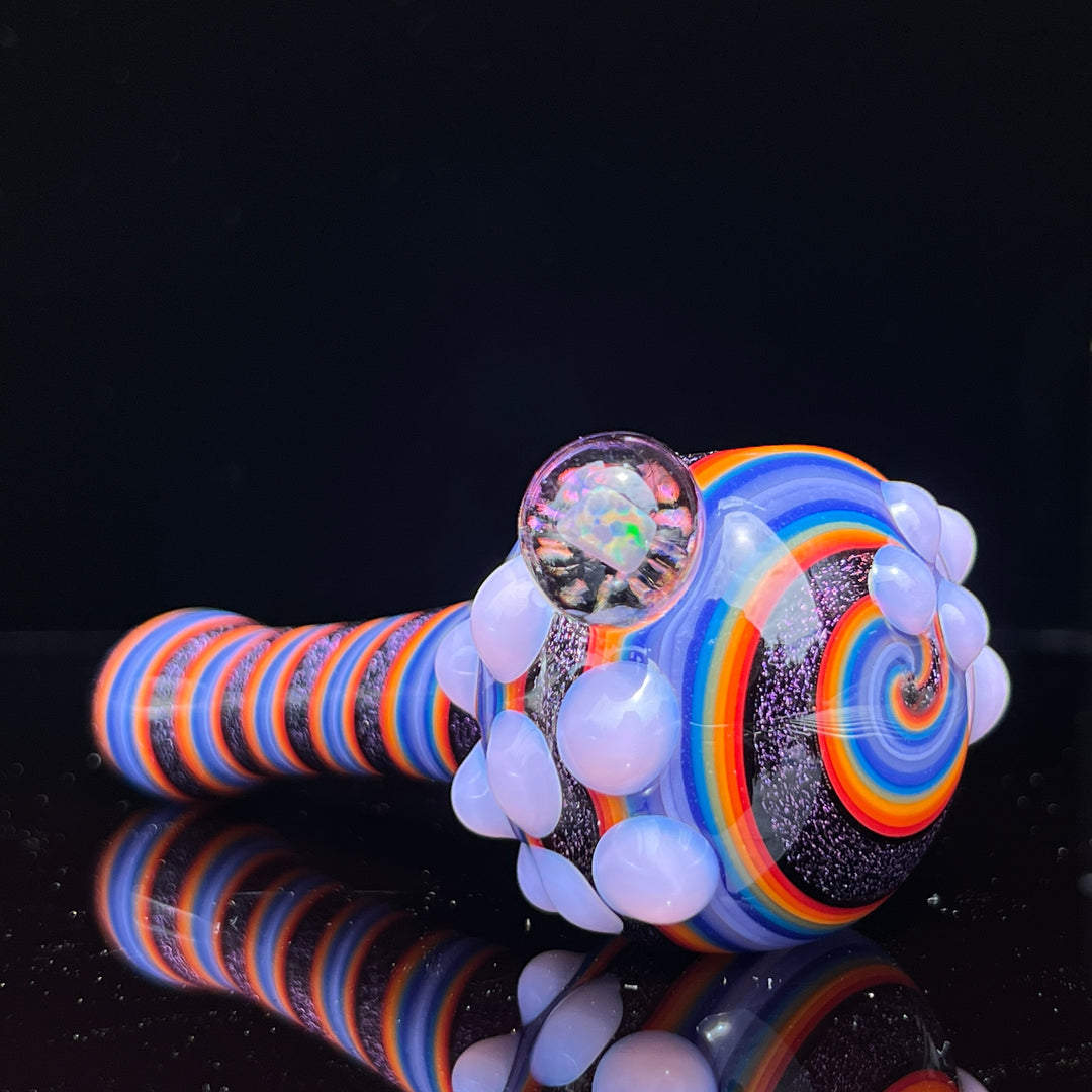 Dichro Opal Marble Pipe Glass Pipe TG   