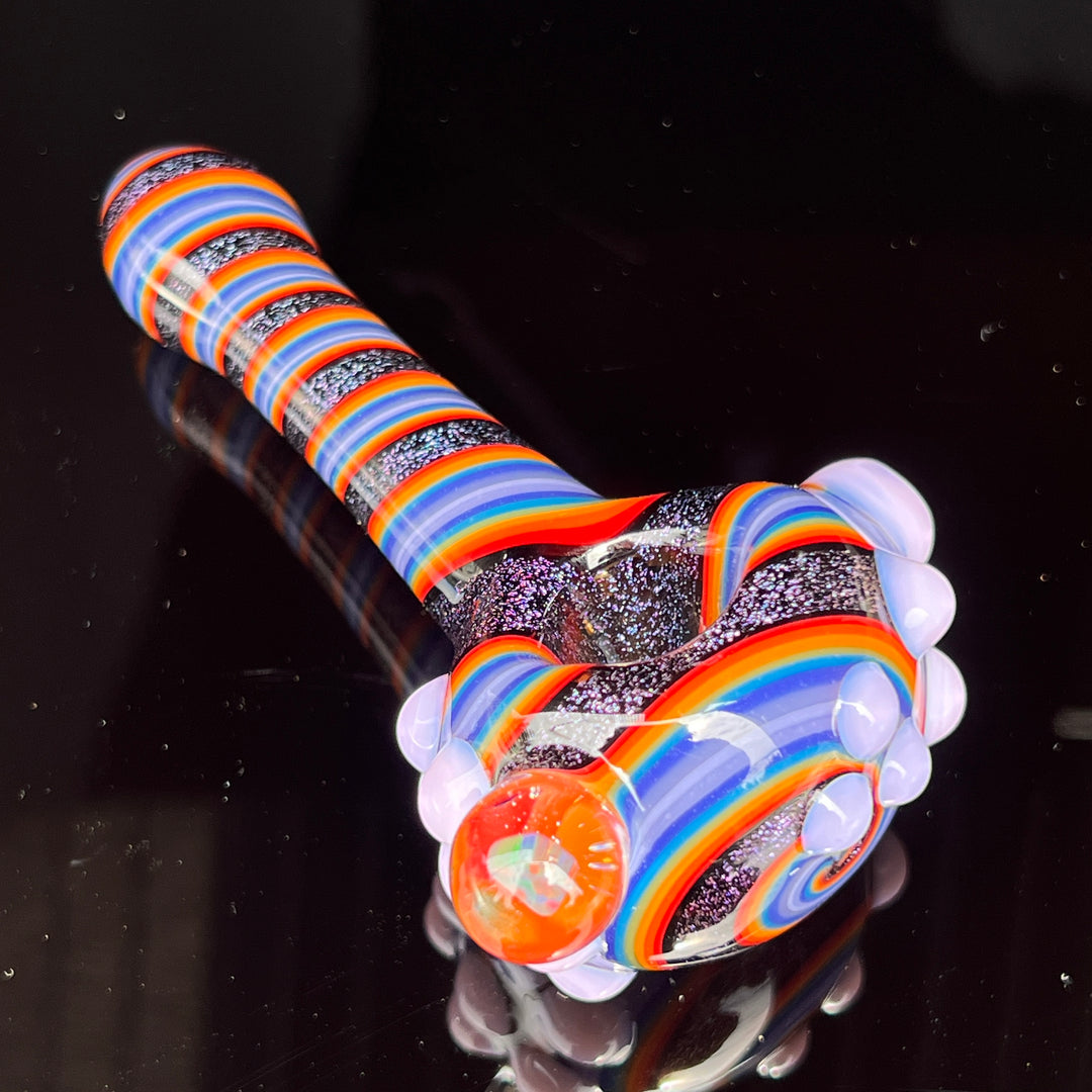 Dichro Opal Marble Pipe Glass Pipe TG   