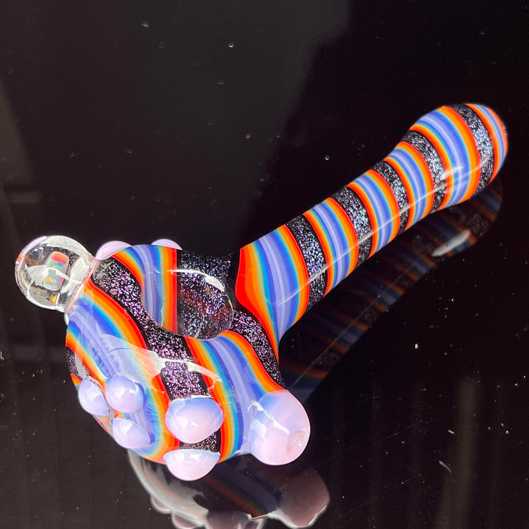 Dichro Opal Marble Pipe Glass Pipe TG   