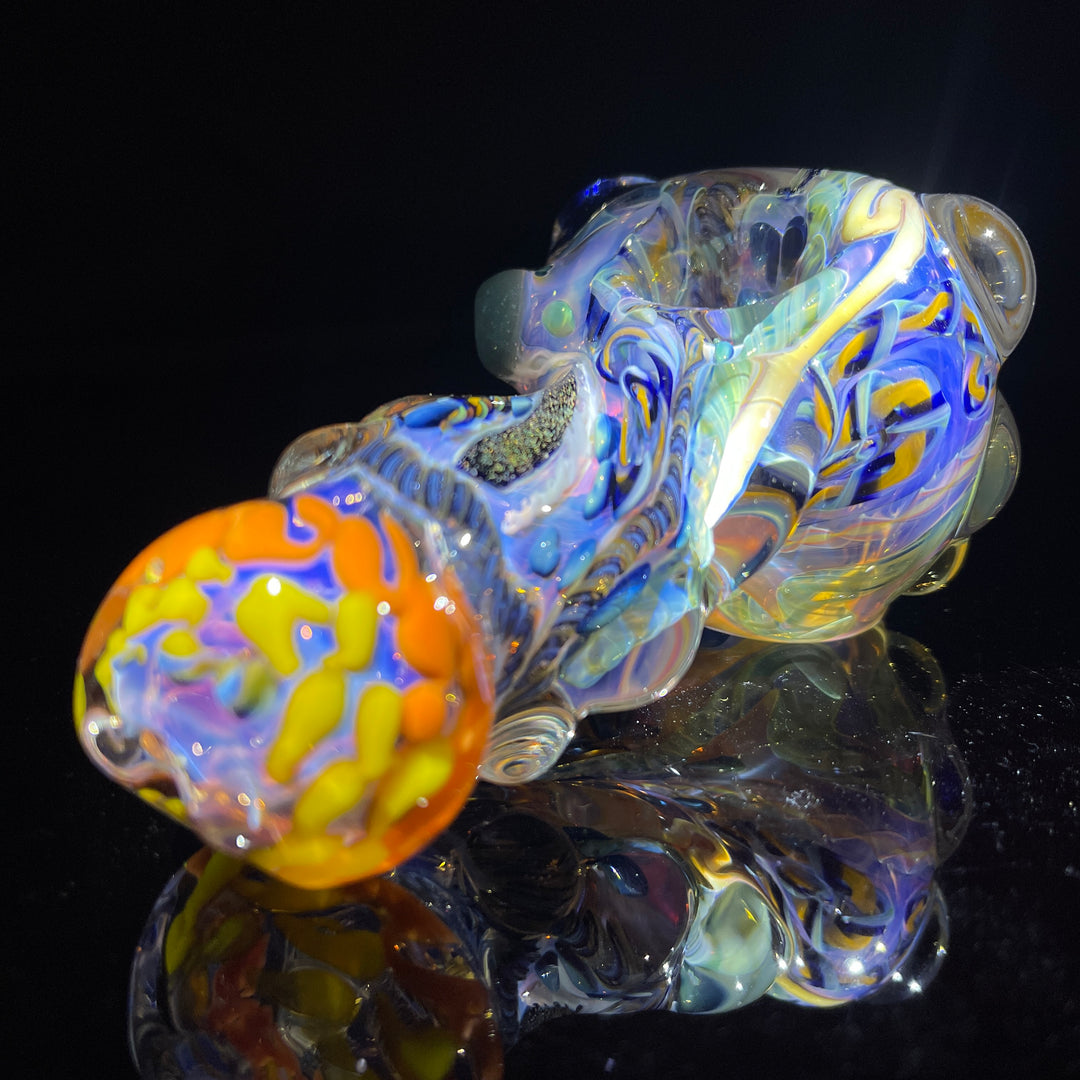 Molten Thick and Twisted Pipe Glass Pipe Molten Imagination   