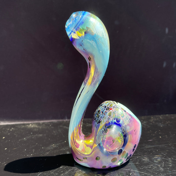 Water Color Sherlock Glass Pipe Street Kitty Glass   