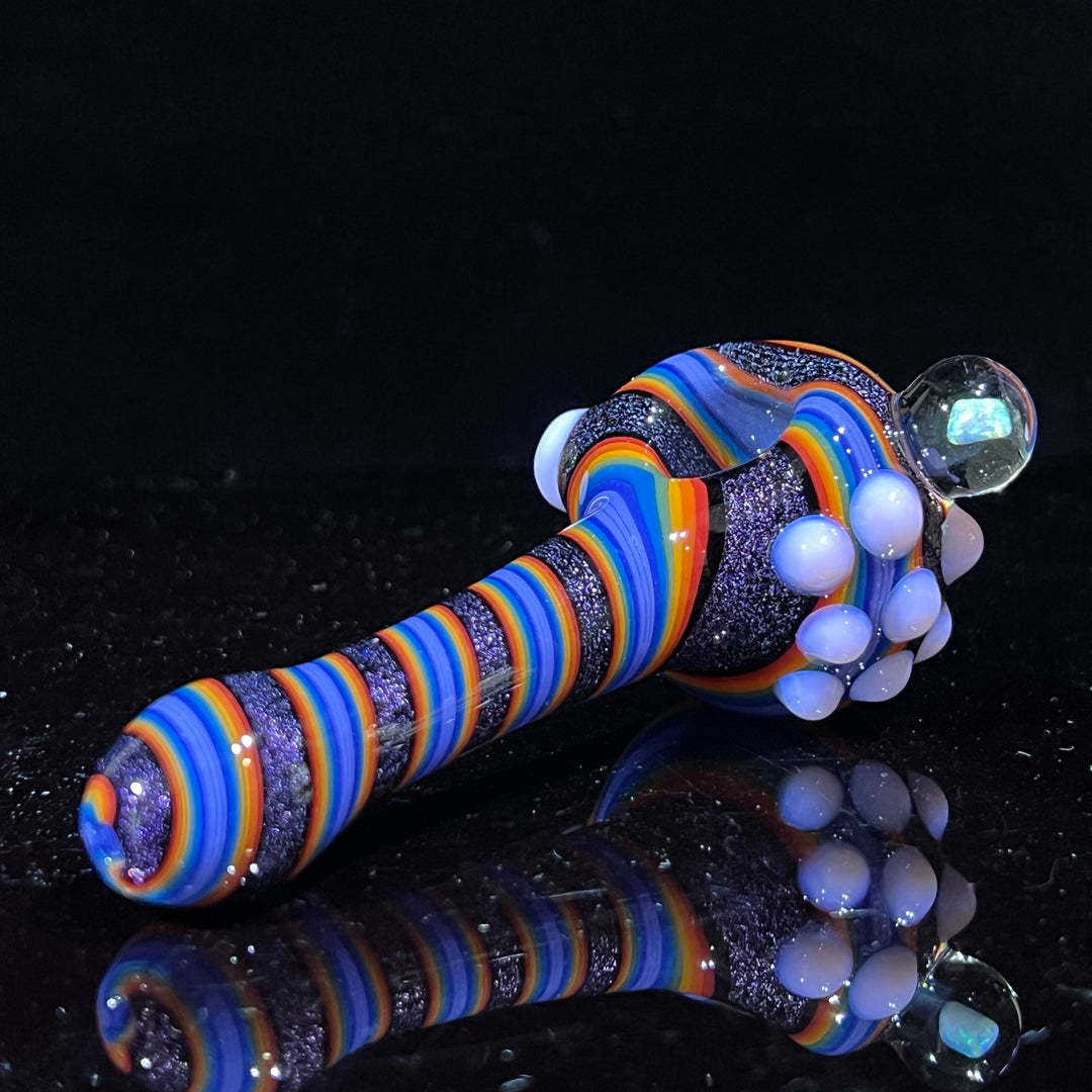 Dichro Opal Marble Pipe Glass Pipe TG   