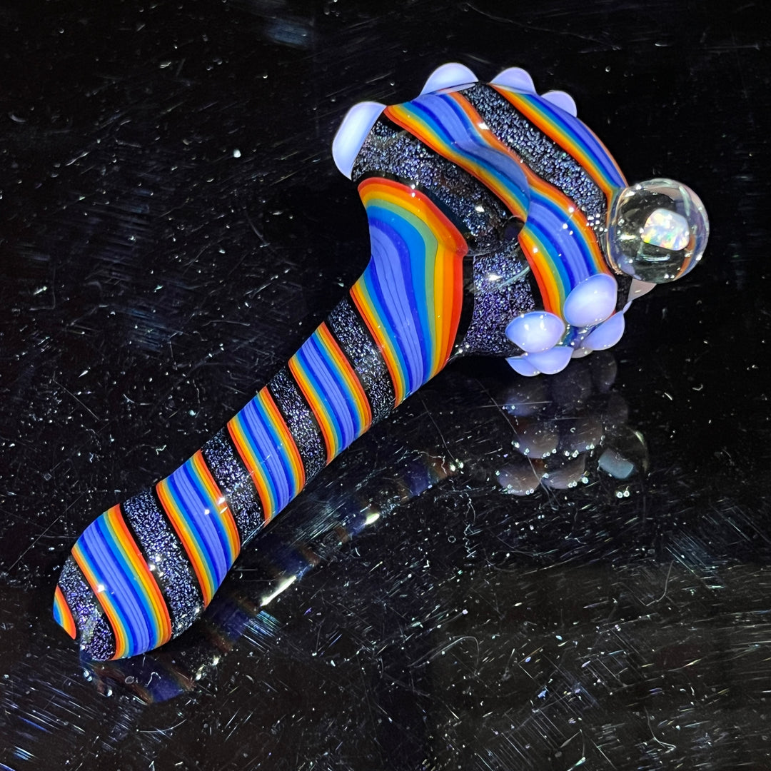 Dichro Opal Marble Pipe Glass Pipe TG   