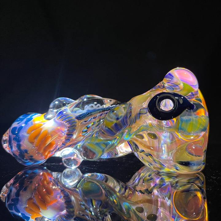 Molten Thick and Twisted Pipe Glass Pipe Molten Imagination   