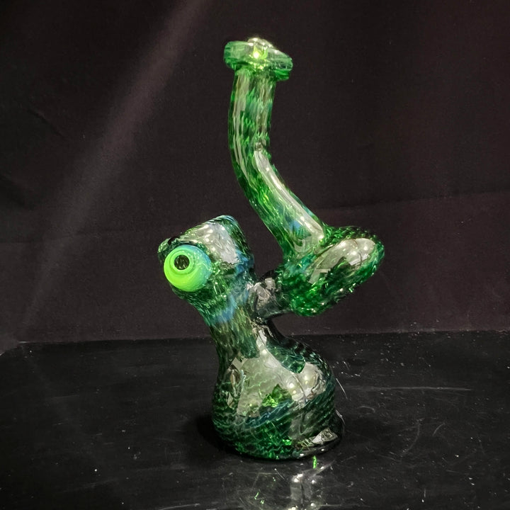 Forest Bubbler with Slyme Carb Glass Pipe Cose Glass   