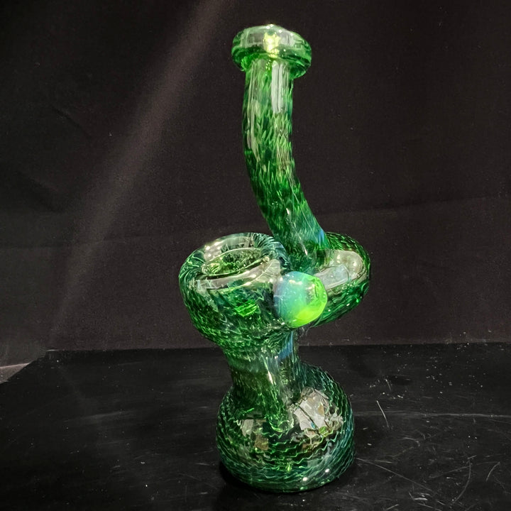 Forest Bubbler with Slyme Carb Glass Pipe Cose Glass   