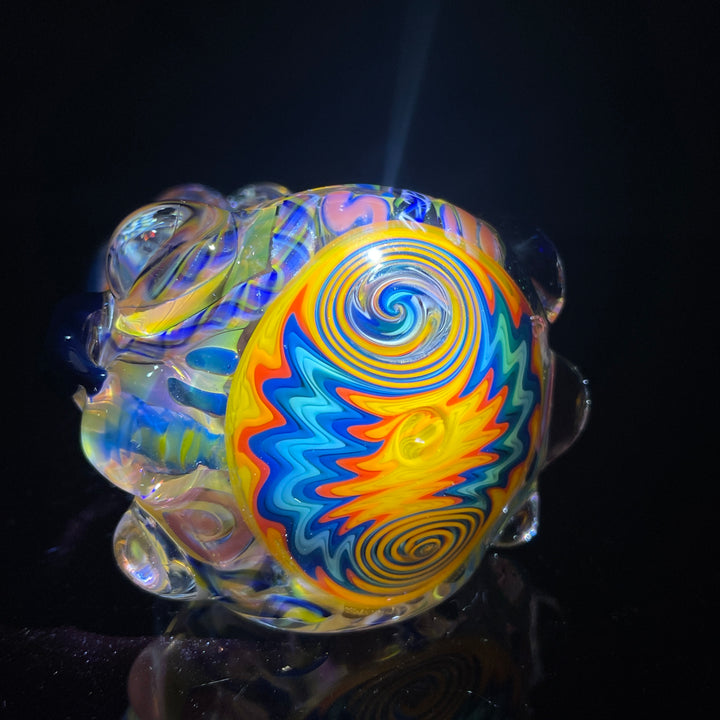 Molten Thick and Twisted Pipe Glass Pipe Molten Imagination   