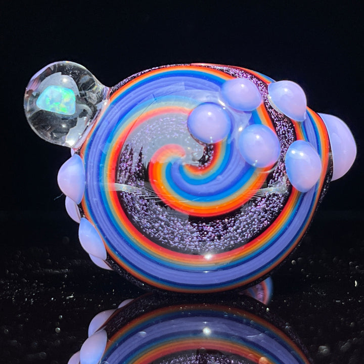 Dichro Opal Marble Pipe Glass Pipe TG   