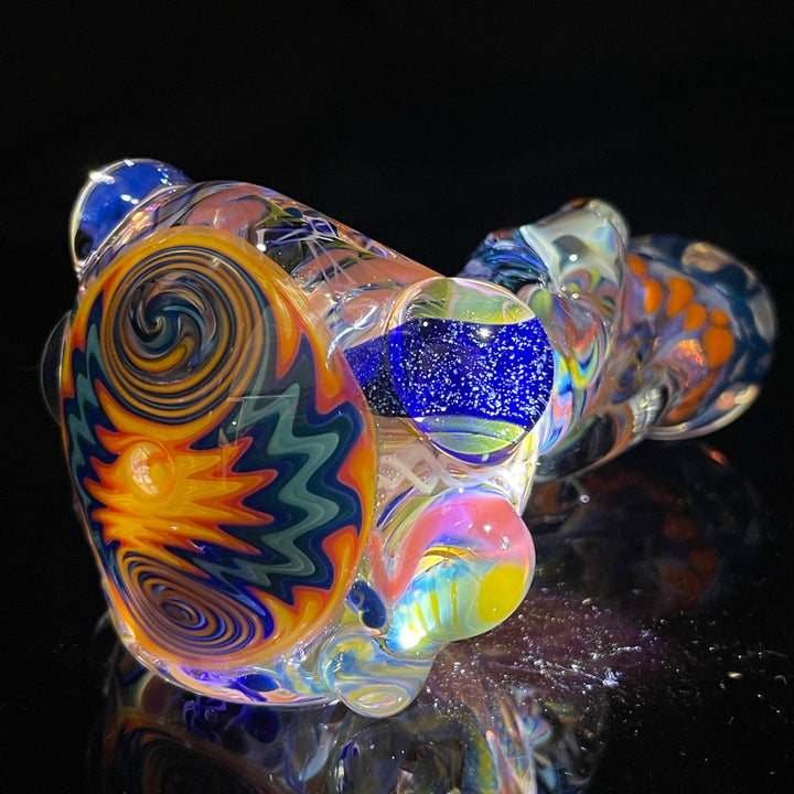 Molten Thick and Twisted Pipe Glass Pipe Molten Imagination   