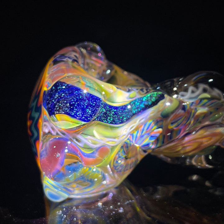 Molten Thick and Twisted Pipe Glass Pipe Molten Imagination   