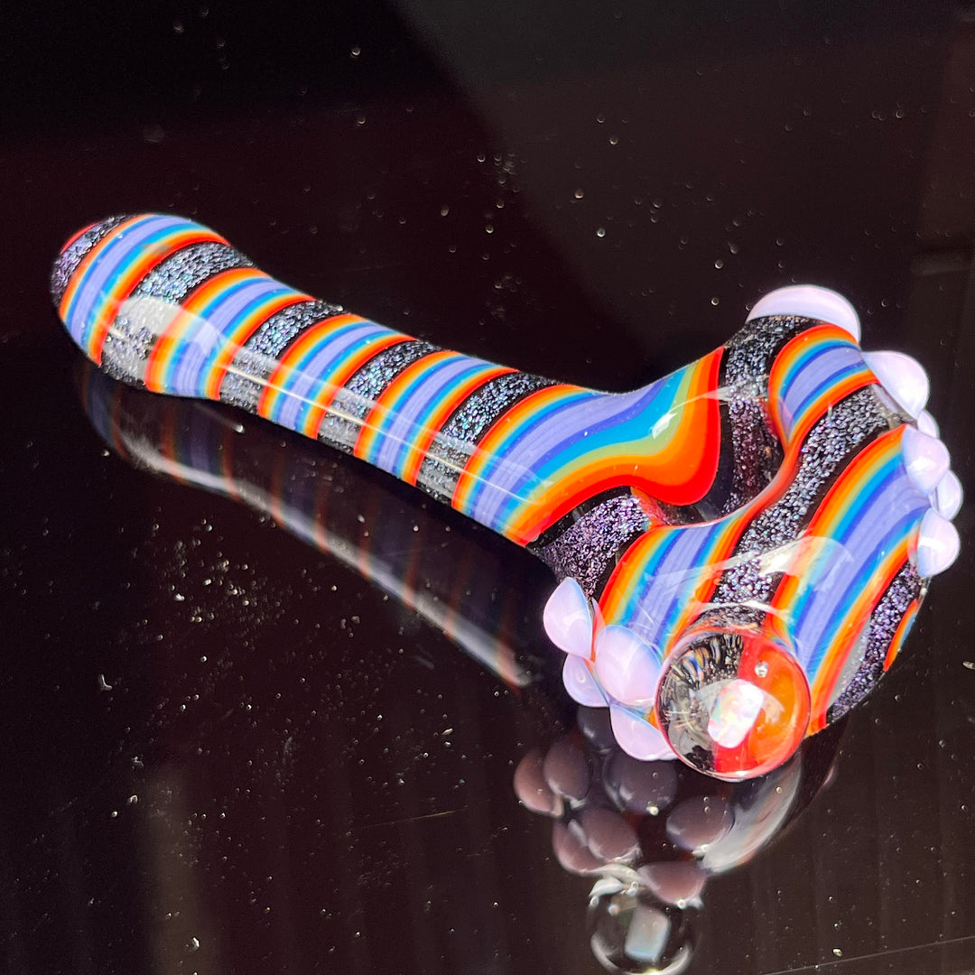 Dichro Opal Marble Pipe Glass Pipe TG   