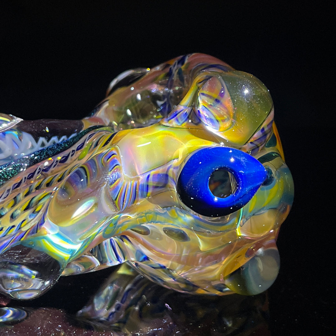 Molten Thick and Twisted Pipe Glass Pipe Molten Imagination   