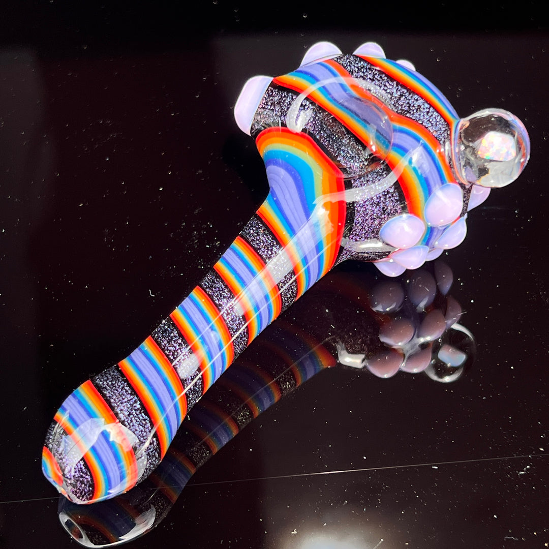 Dichro Opal Marble Pipe Glass Pipe TG   