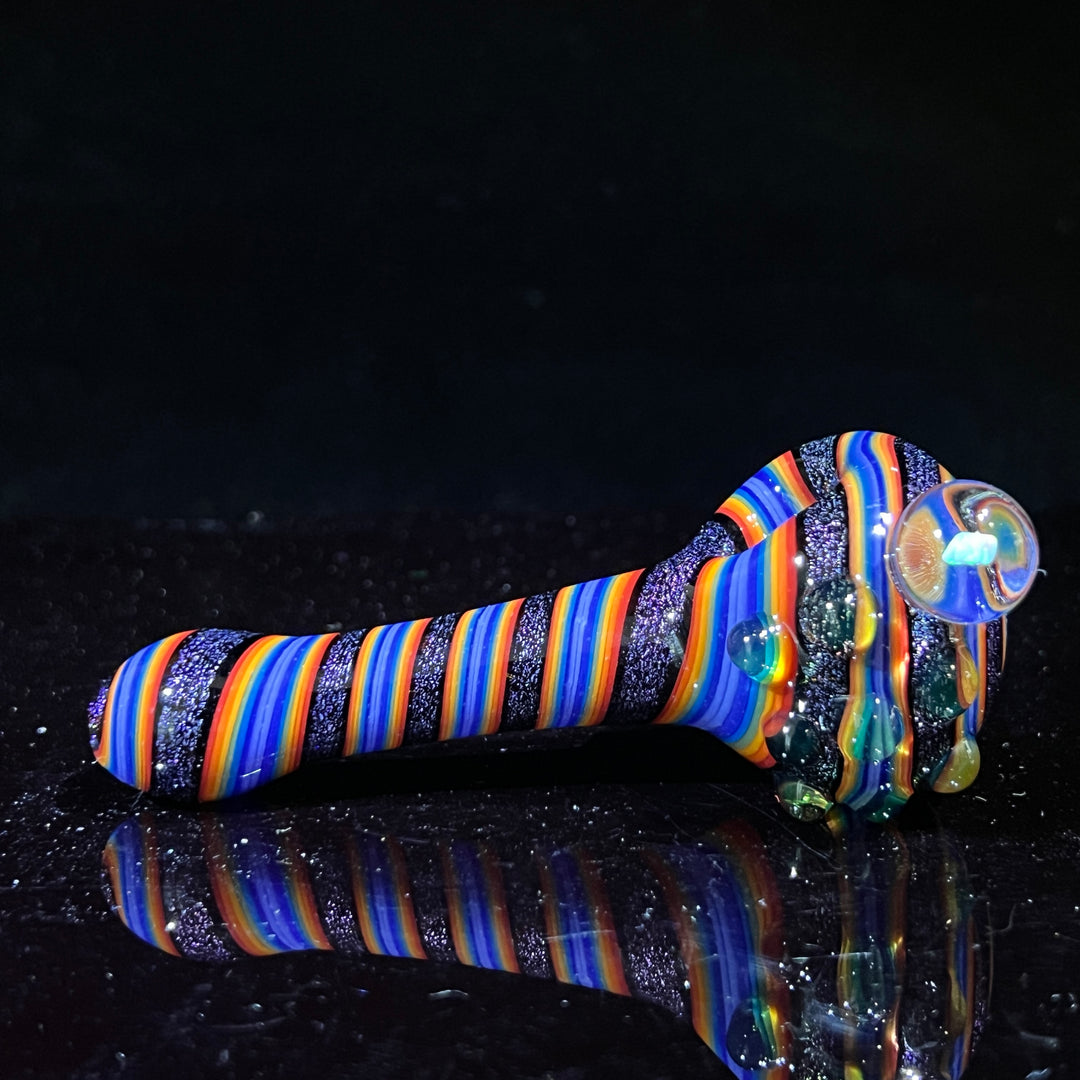 Dichro Opal Marble Pipe Glass Pipe TG   