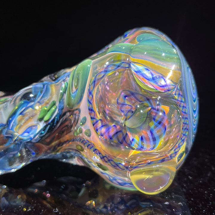 Molten Thick and Twisted Pipe Glass Pipe Molten Imagination   