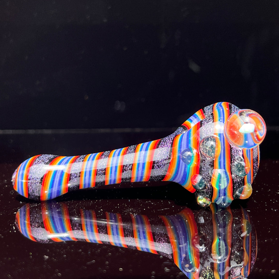 Dichro Opal Marble Pipe Glass Pipe TG   