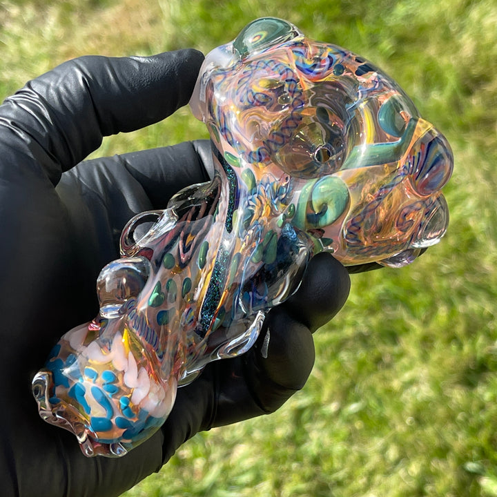 Molten Thick and Twisted Pipe Glass Pipe Molten Imagination   