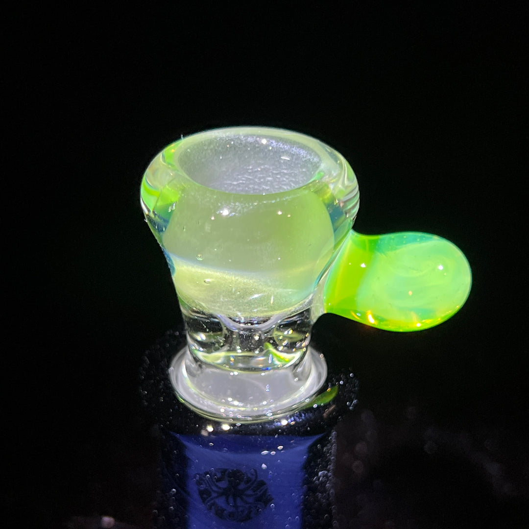 18mm Satin Key Lime UV Martini Pullslide Accessory Tako Glass   