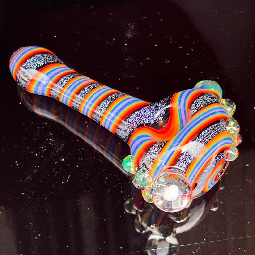 Dichro Opal Marble Pipe Glass Pipe TG   