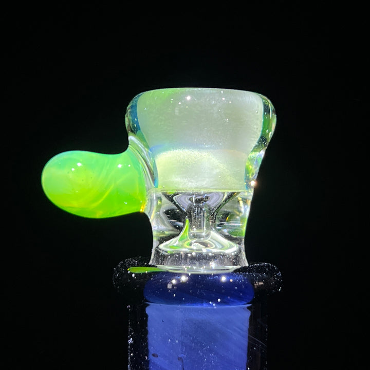 18mm Satin Key Lime UV Martini Pullslide Accessory Tako Glass   