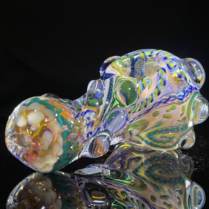 Molten Thick and Twisted Pipe Glass Pipe Molten Imagination   