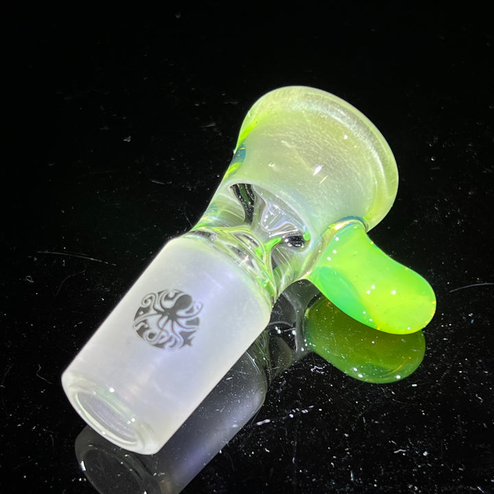 18mm Satin Key Lime UV Martini Pullslide Accessory Tako Glass   