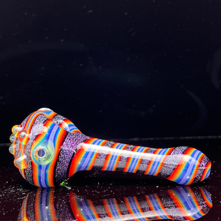 Dichro Opal Marble Pipe Glass Pipe TG   