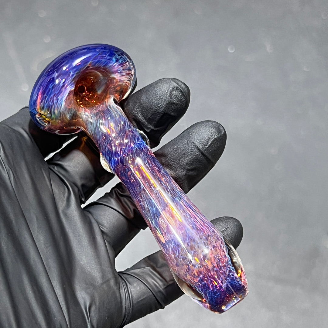 Purple Frit Pipe Glass Pipe Beezy Glass