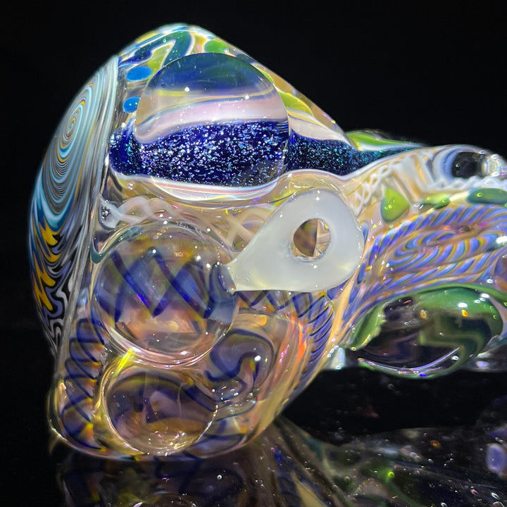 Molten Thick and Twisted Pipe Glass Pipe Molten Imagination   