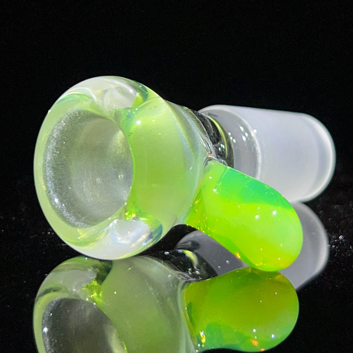 18mm Satin Key Lime UV Martini Pullslide Accessory Tako Glass   