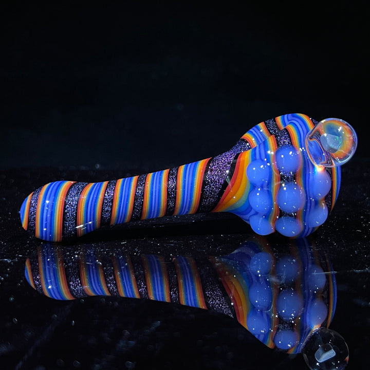 Dichro Opal Marble Pipe Glass Pipe TG   