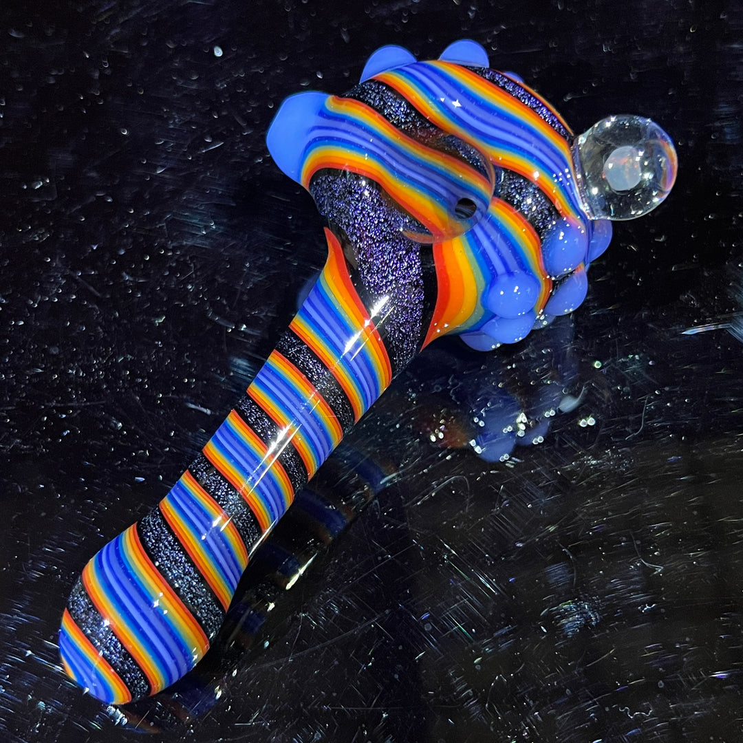 Dichro Opal Marble Pipe Glass Pipe TG   