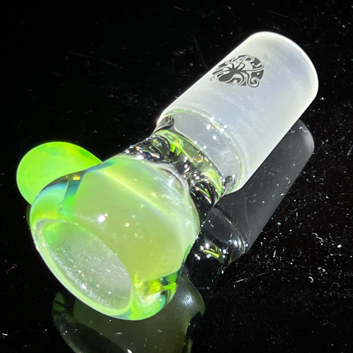 18mm Satin Key Lime UV Martini Pullslide Accessory Tako Glass   