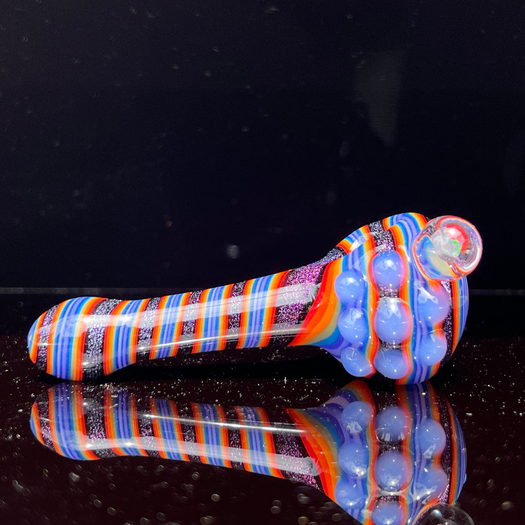 Dichro Opal Marble Pipe Glass Pipe TG   