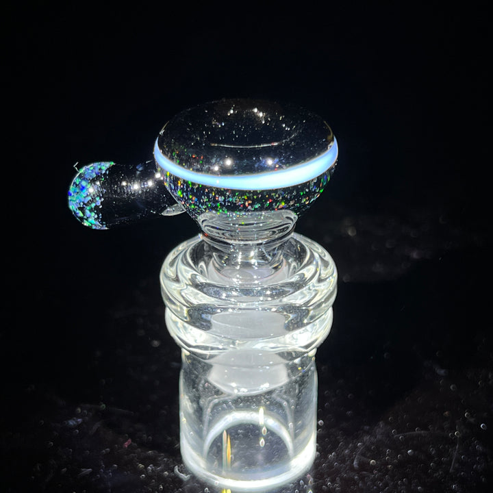 14mm Black Crushed Opal Martini Pullslide Accessory Tako Glass   