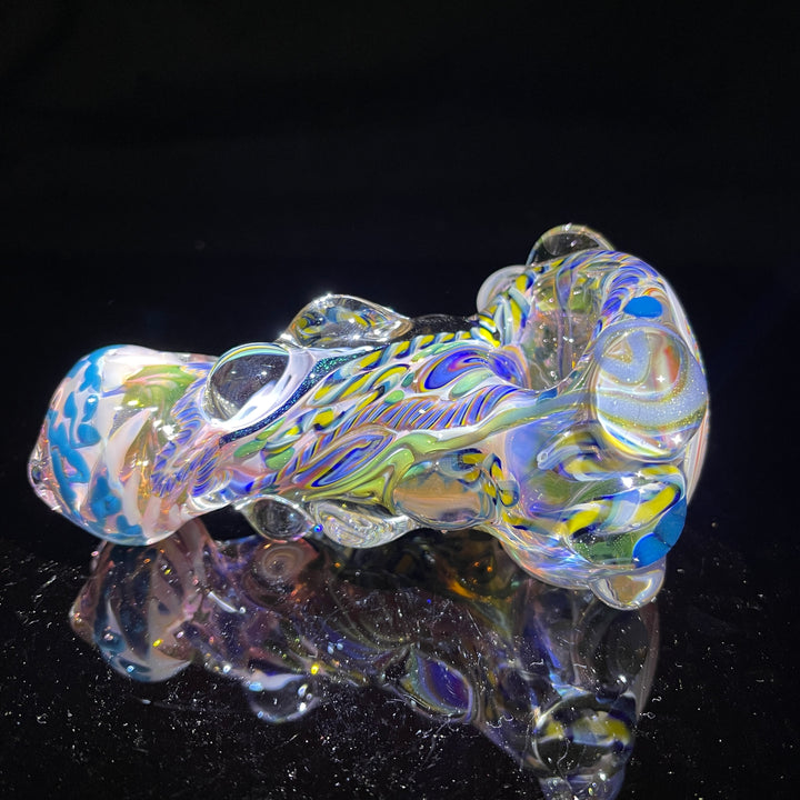 Molten Thick and Twisted Pipe Glass Pipe Molten Imagination   