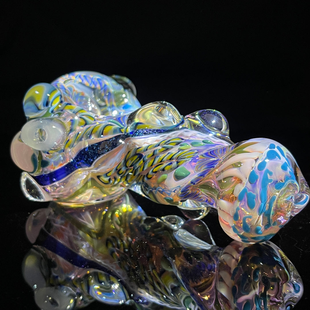 Molten Thick and Twisted Pipe Glass Pipe Molten Imagination   