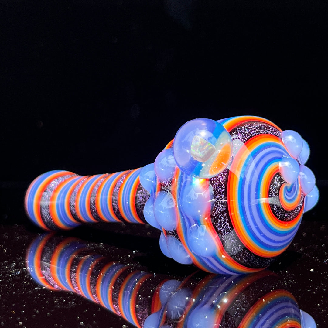 Dichro Opal Marble Pipe Glass Pipe TG   