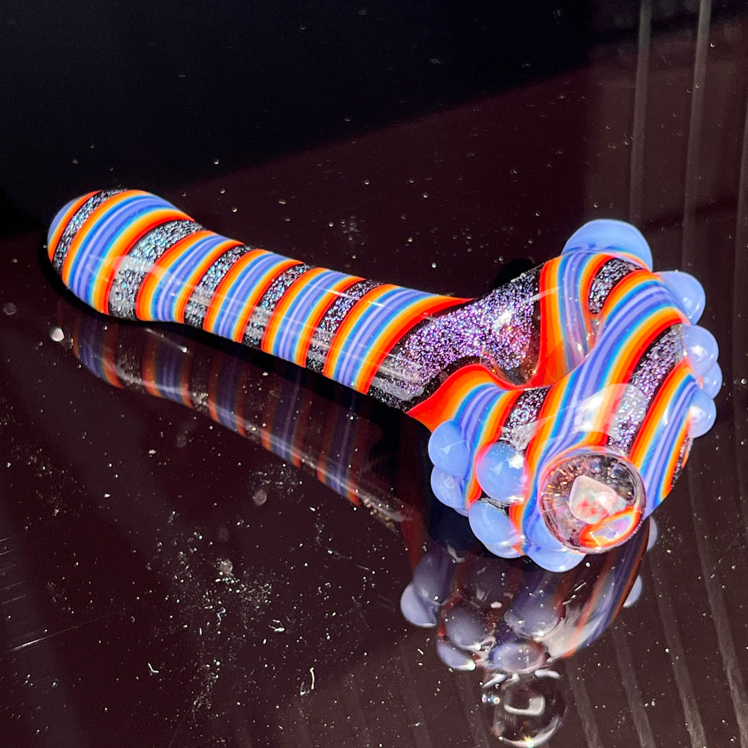 Dichro Opal Marble Pipe Glass Pipe TG   