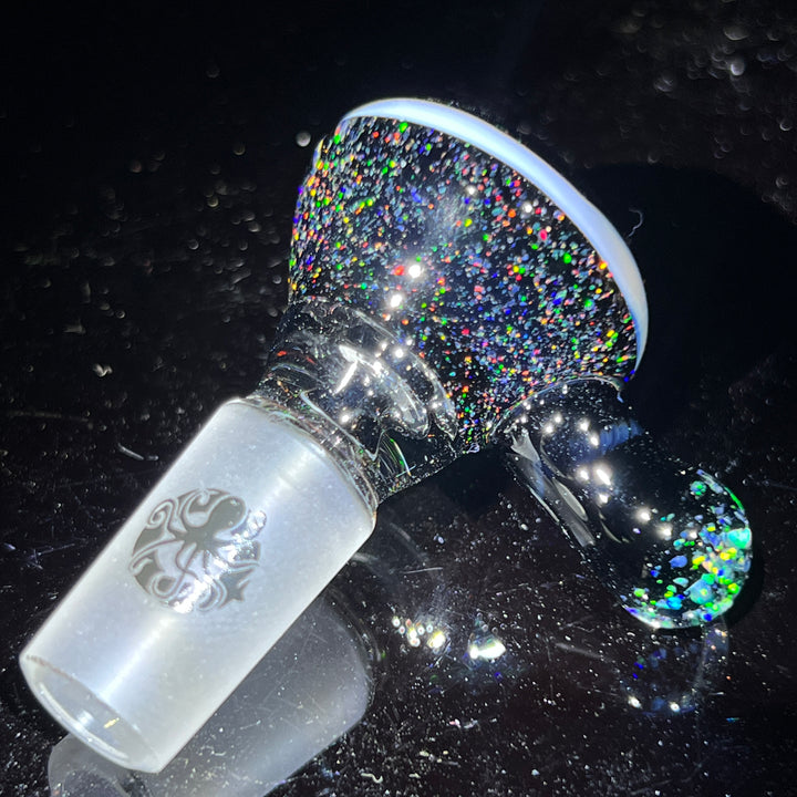 14mm Black Crushed Opal Martini Pullslide Accessory Tako Glass   