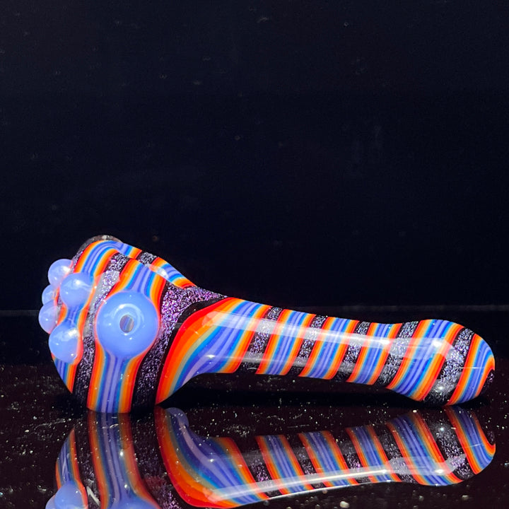 Dichro Opal Marble Pipe Glass Pipe TG   