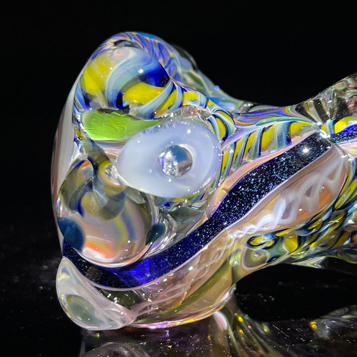 Molten Thick and Twisted Pipe Glass Pipe Molten Imagination   