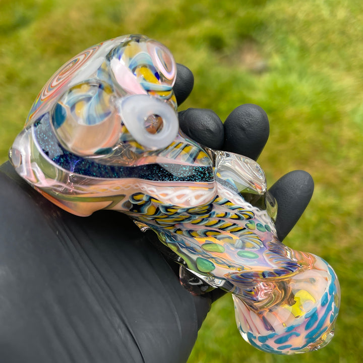 Molten Thick and Twisted Pipe Glass Pipe Molten Imagination   