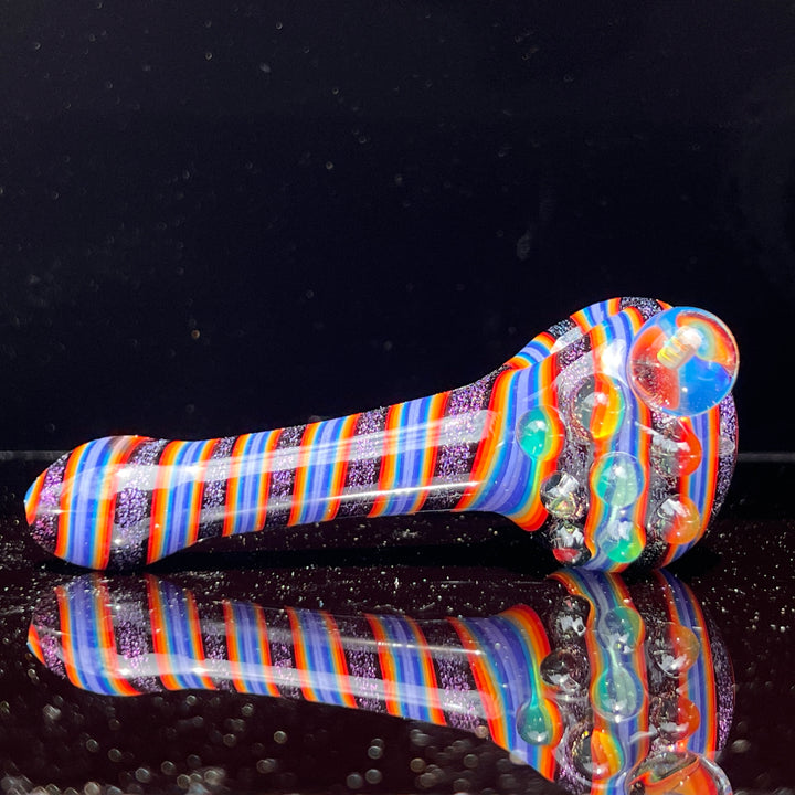 Dichro Opal Marble Pipe Glass Pipe TG   